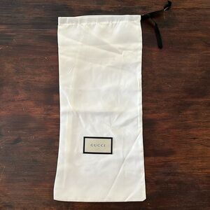 Gucci dust bag 18” x 8.5”